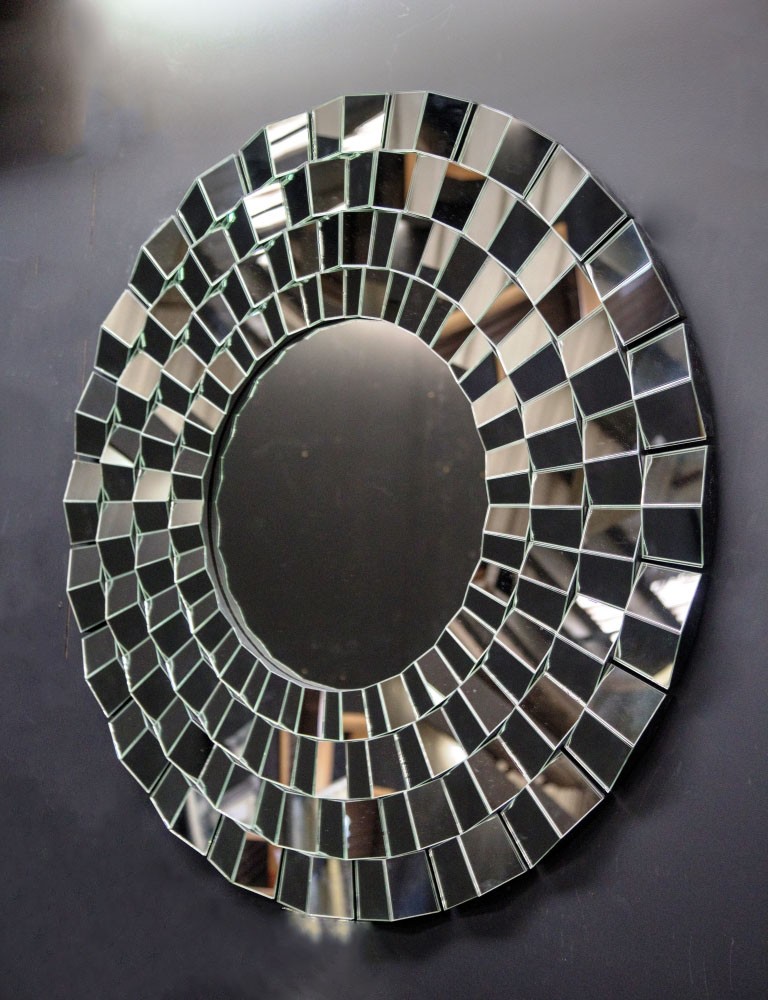 Large Circular Mosaic Mirror | Mirror Magic UK